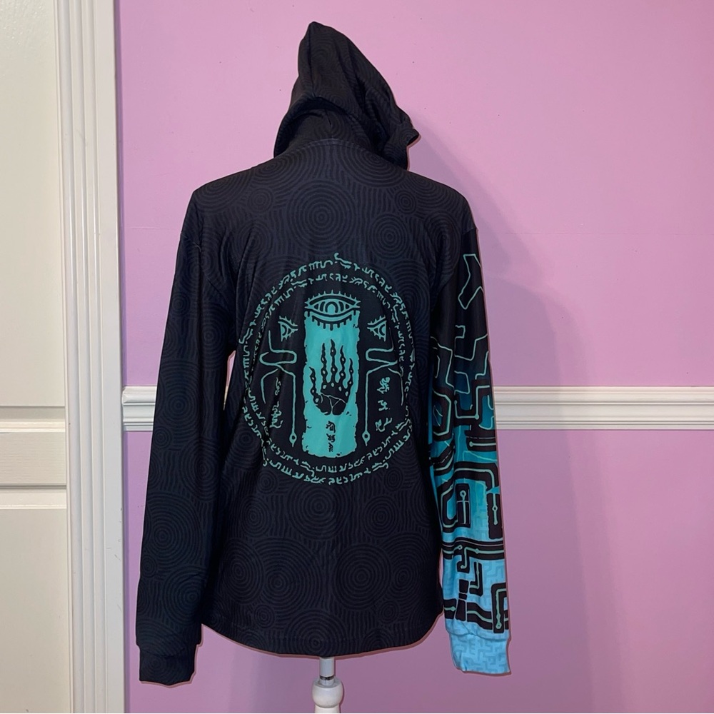 Blackmilk legend of Zelda tears of the kingdom goth gothic hoodie jacket japan - Picture 4 of 8